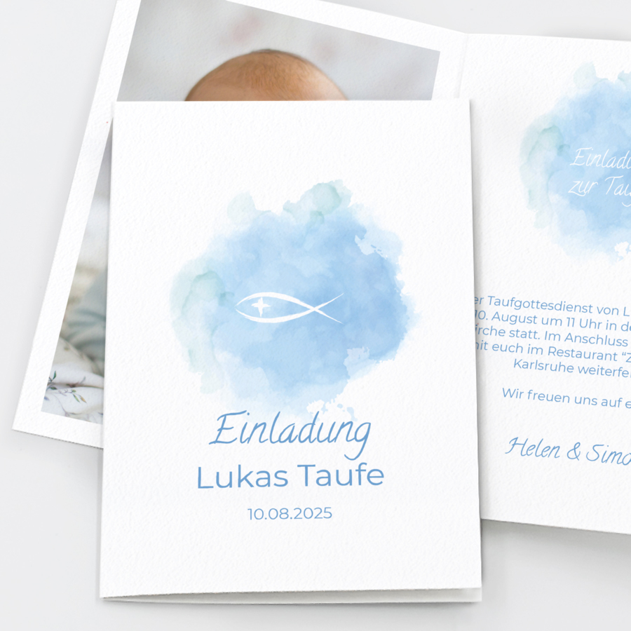 Aquarellfisch