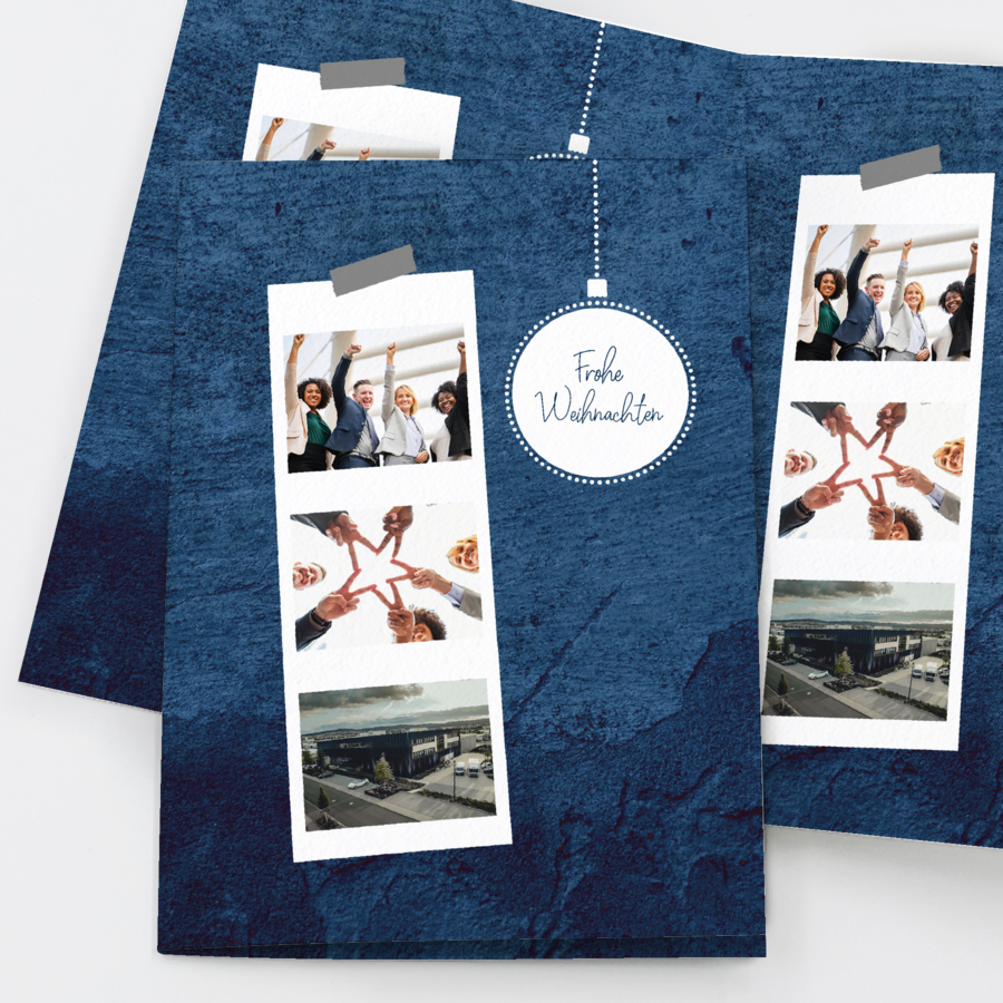 Firmengruß Geschäftliche Weihnachtskarte