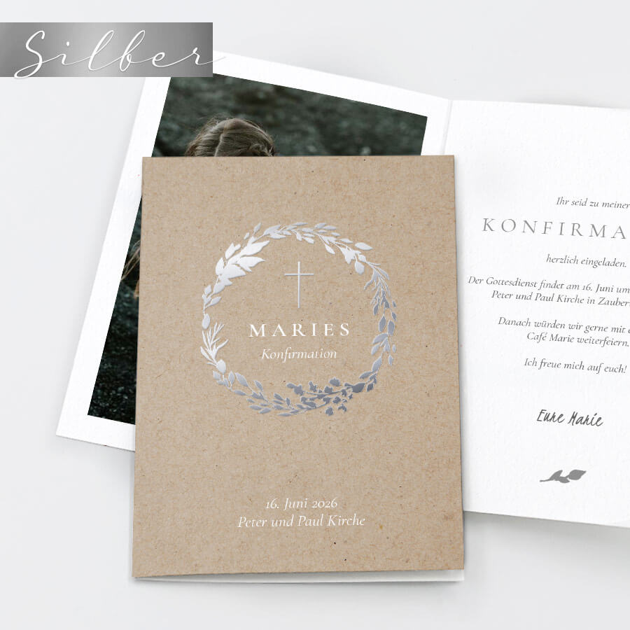 Einladungskarten Konfirmation Online Bestellen Schneller Versand