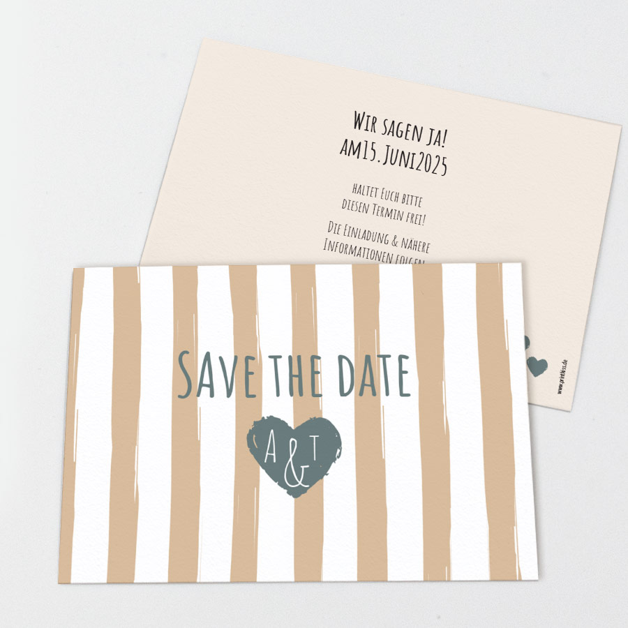 Sweet Love Save the Date Karte