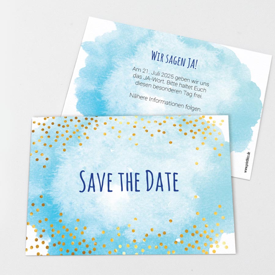 Ja Save the Date Karte