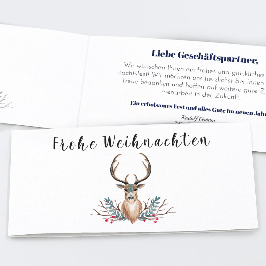 Weihnachtshirsch