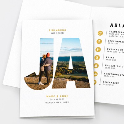 Wir Sagen Ja Hochzeit