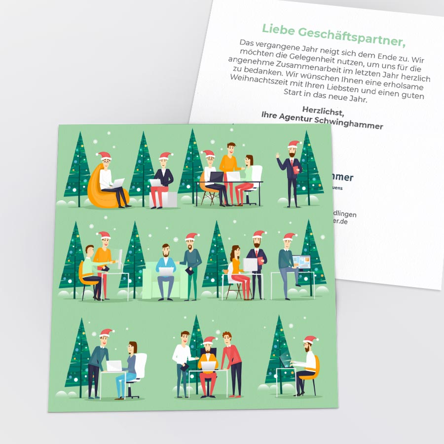 Weihnachtsbüro