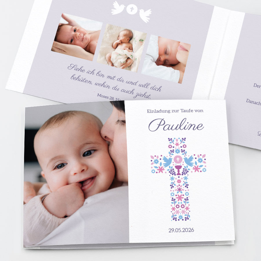 Einladungskarten Taufe Hochste Qualitat