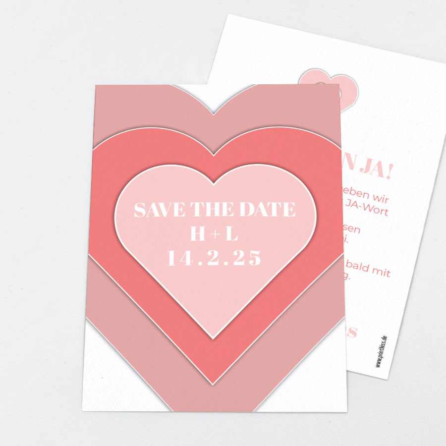 Sweet Candy Save the Date Karte