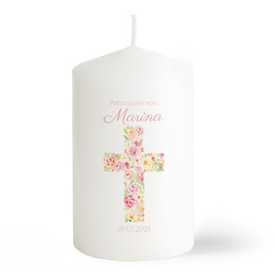 Taufkreuz Patenkerze