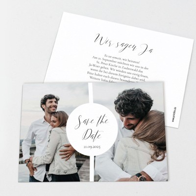 Only Love Save the Date Karte