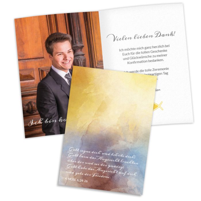 Gottes Liebe Danksagung Konfirmation