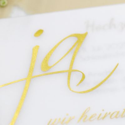 Classic Love Hochzeitseinladung