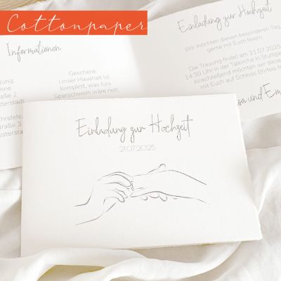 Das Ja Wort Einladungskarte Goldene Hochzeit