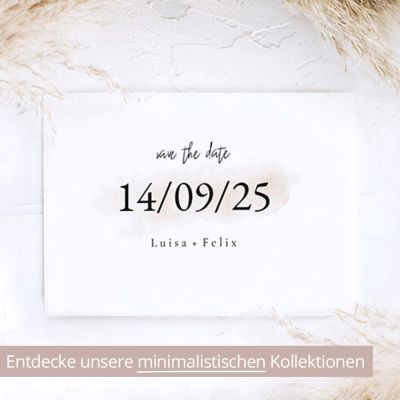 Unsere Stilrichtungen Hochzeitseinladung