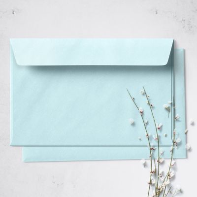 Umschlag für Große Karte Acqua, 176 x 125 mm