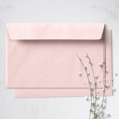 Umschlag für Große Karte Rosa, 176 x 125 mm