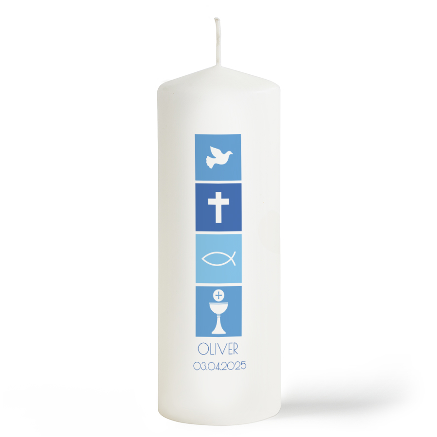 Taufkerze Arche Noah Vorlage