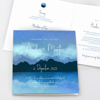 Hochzeitseinladungen, Einladungskarten zur Hochzeit PRINTKISS
