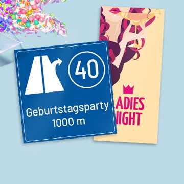 Einladungen 40. Geburtstag