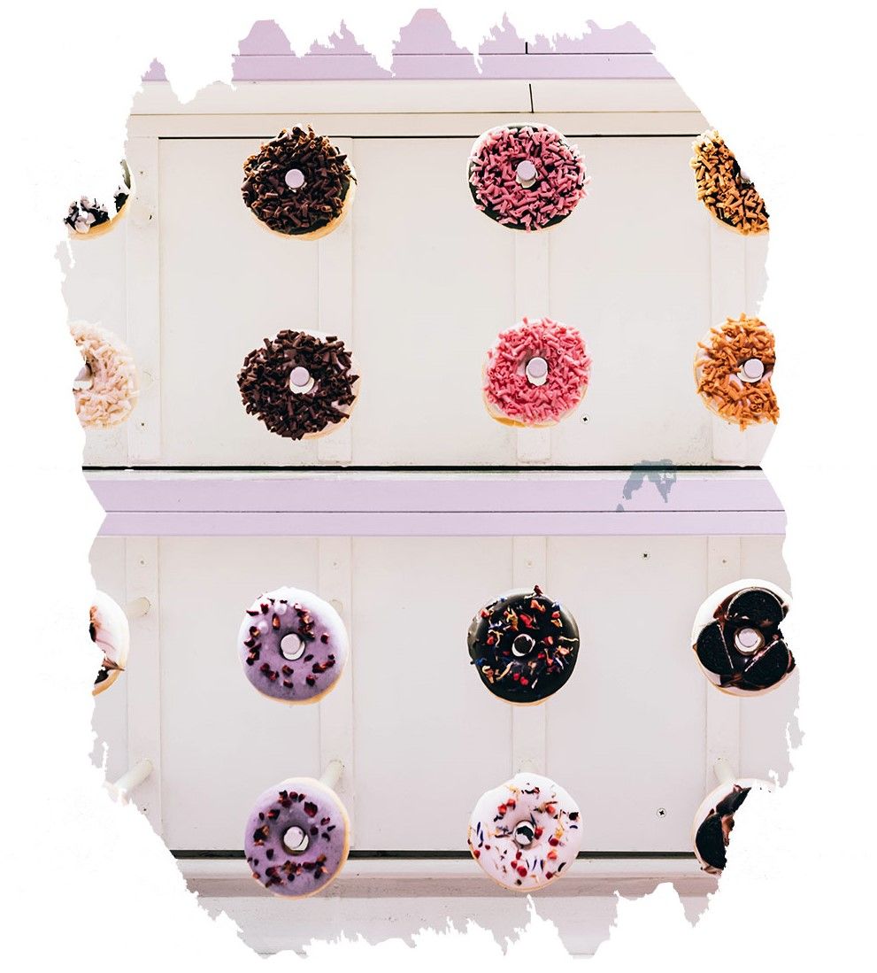 Donuts zur Hochzeit