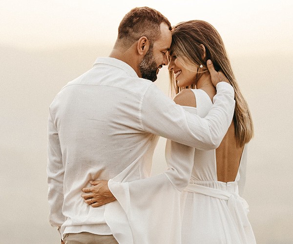 Empfängeraufkleber zur Hochzeit