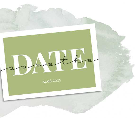 Save the Date Karte Save the Date Karte