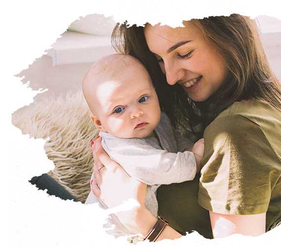 Täufling mit Mama Täufling mit Mama