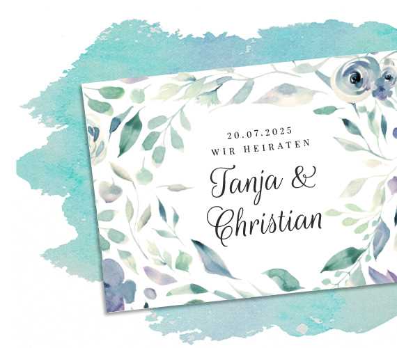 Save the Date Karte Save the Date Karte