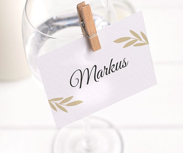 Tischkarten Geburtstag