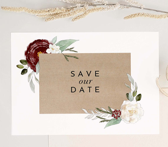Save the Date Rose Bouquet Save the Date Rose Bouquet