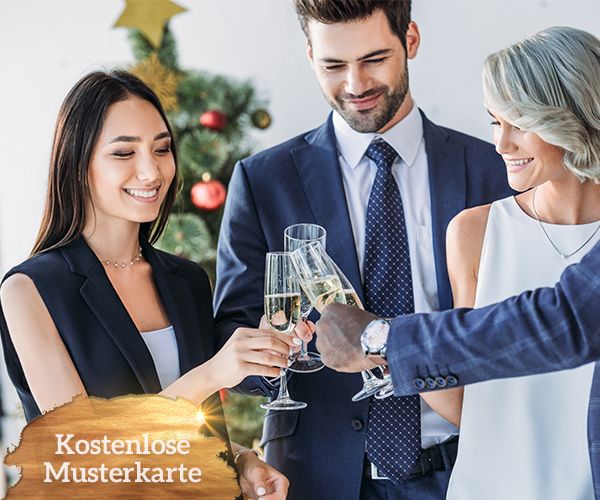 Veredelte Weihnachtskarten